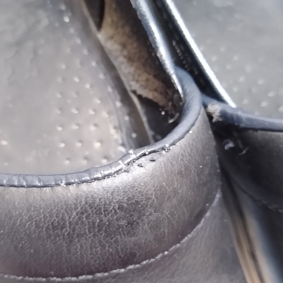 Dansko classic style blue platform clogs, size 10. Blue clogs. - Picture 9 of 13